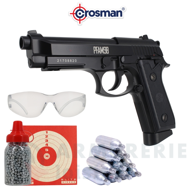 Pack Crosman FULL AUTO PFAM9B CO2 Blowback (3.2 joules)