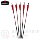 Lot de 5 Traits carbone Barnett Headhunter 20"