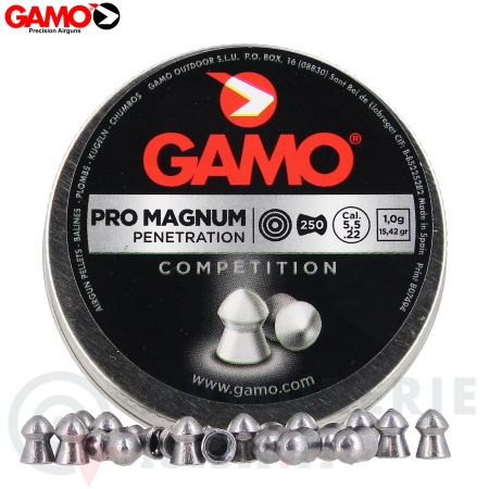 250 Plombs pointu Gamo Pro Magnum - 5.5 mm