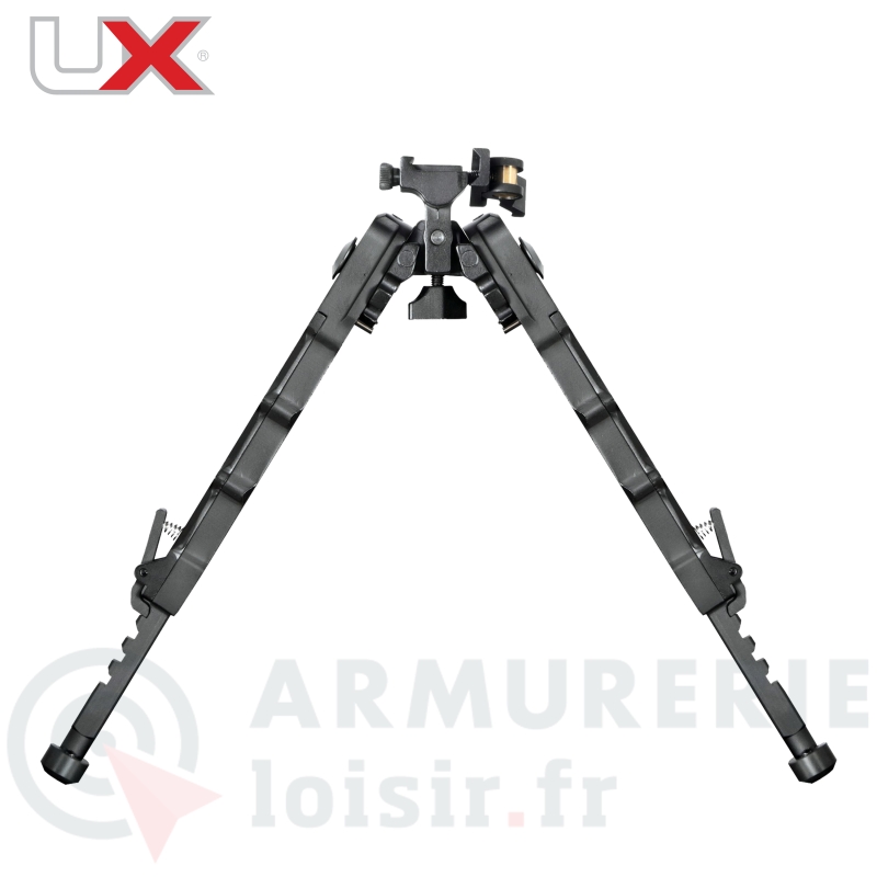 Bipied UX Combipod - multi-inclinaisons - fixation rail Picatinny