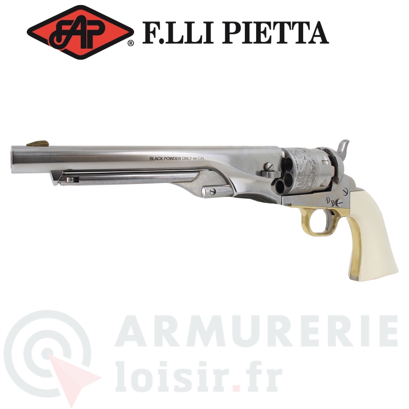 Revolver Pietta 1860 Army Old Silver .44 PN