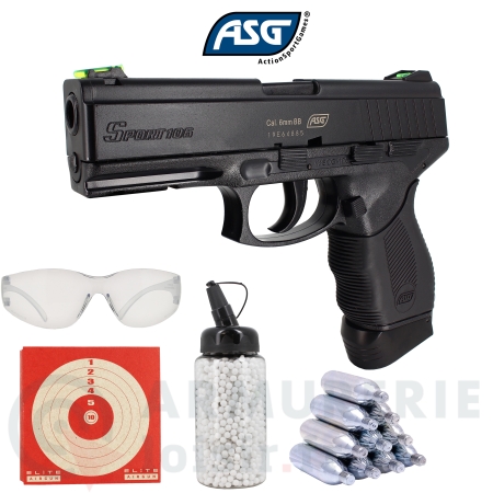 ASG SPORT 106 CO2 Billes 6mm (1.3 joule)