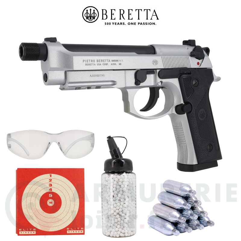 Pistolet Beretta M9A3 FM Inox 6mm (1.3 joules)