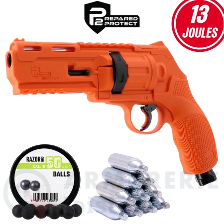 Revolver Umarex P2P HDR50 Gen2 CO2 orange - .50 (13...