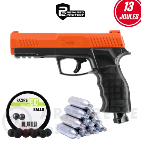 Pistolet Umarex P2P HDP50 Gen2 Orange CO2 - .50 (13...