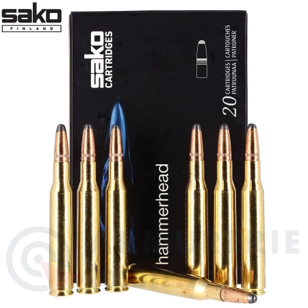 20 cartouches Sako Hammerhead - .270 Win (156 grains)