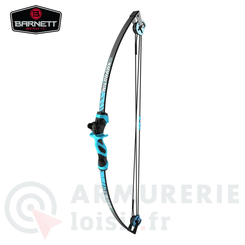 Arc &agrave; poulies junior Barnett Wildhawk Youth Bleu