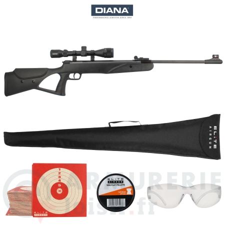 Carabine Diana Two-Sixty + lunette 3-9X32 - 4.5mm...