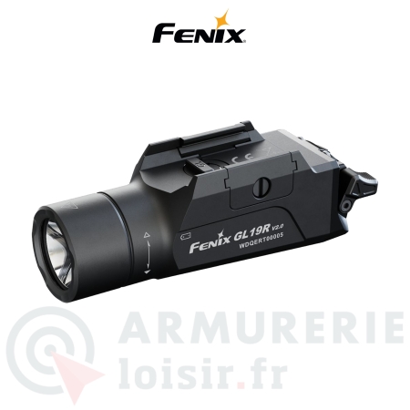 Lampe tactique FENIX GL19R V2 (1200 lumens)