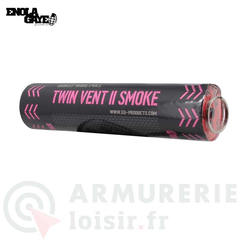 Fumig&egrave;ne &agrave; goupille Enola Gaye Twin Vent II - Rose
