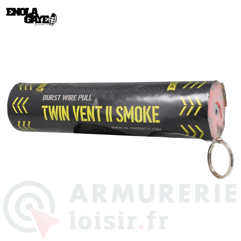 Fumig&egrave;ne &agrave; goupille Enola Gaye Twin Vent II - Jaune