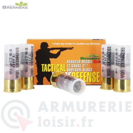 Boite de 5 cartouches Brenneke Tactical Home Defense...
