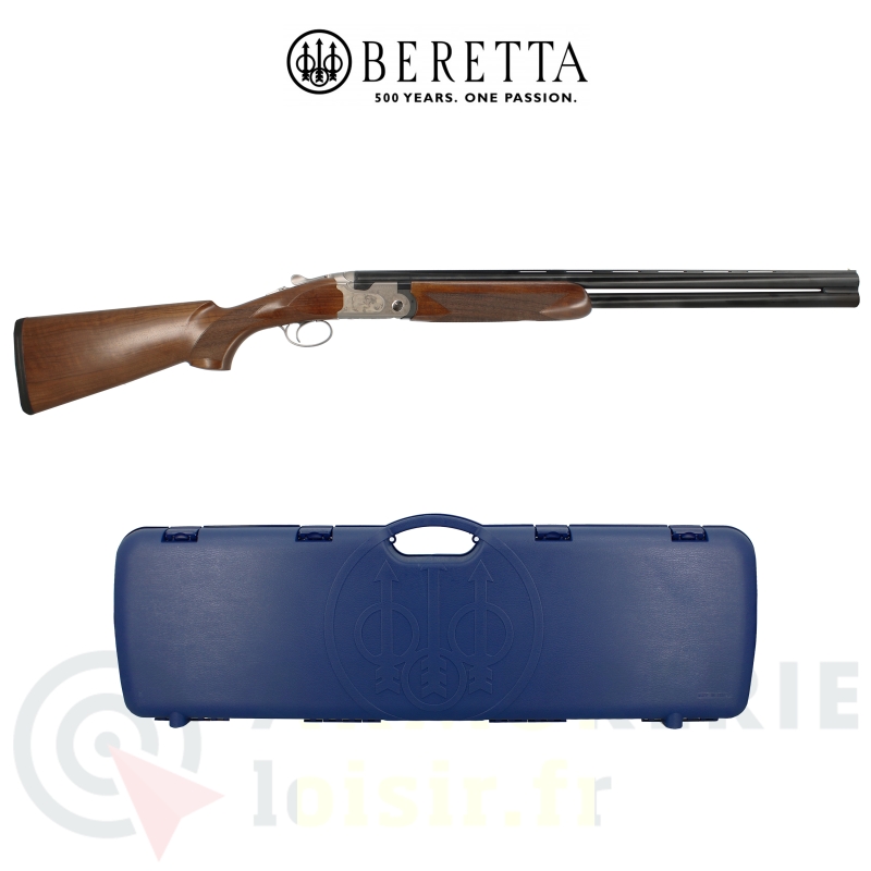 Fusil superpos&eacute; Beretta Ultraleggero Silver canon 66 cm - 12/76