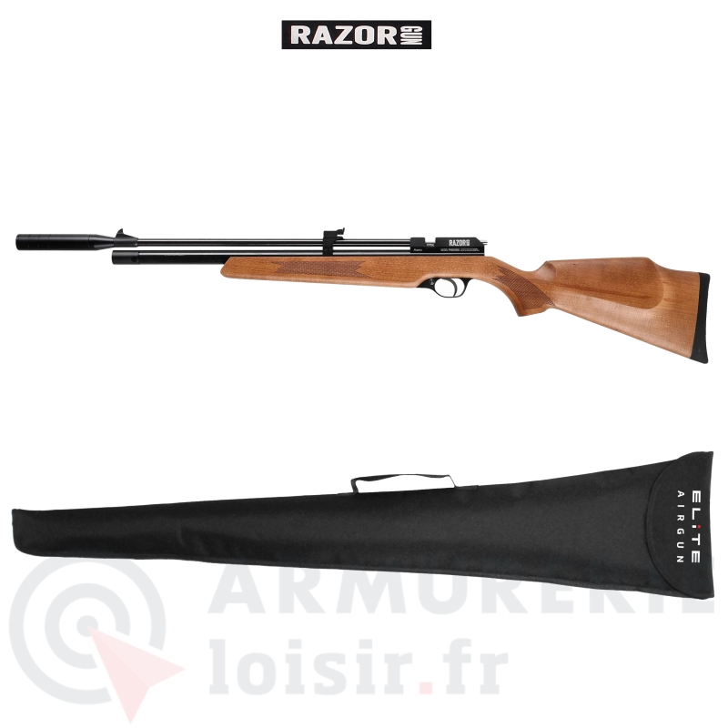 Carabine PCP Razor Gun Aero - 5,5 mm (17 Joules)