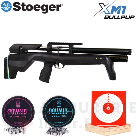 Carabine PCP STOEGER XM1 BULLPUP 4.5 mm (19.9 Joules)