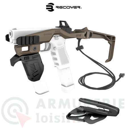 Crosse Stabilisatrice Recover 20/20N Glock Tan