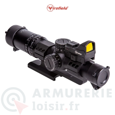 Lunette Firefield Rapidstrike 1-4X24 + Point rouge