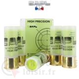 5 cartouches SAPL Gomm Cogne High Precision Green - 12/70