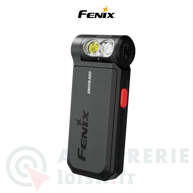 Lampe rechargeable Fenix SW05R-RED (150 lumens)