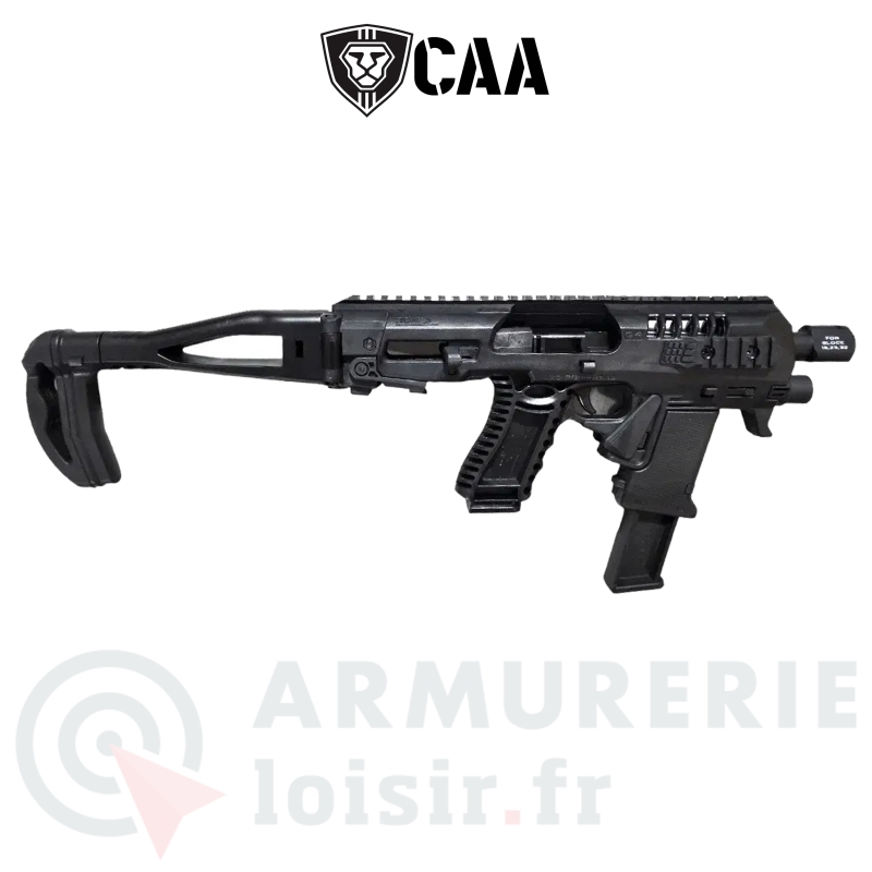 Crosse conversion CAA Tactical Micro Roni Gen 4X SWAT Noir
