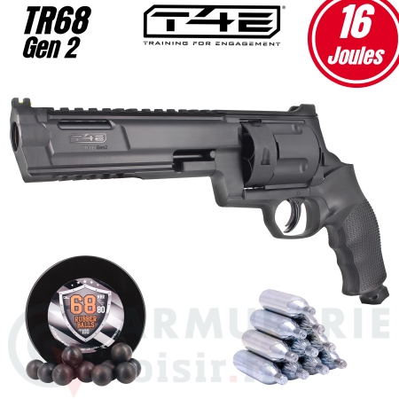 Revolver Umarex T4E TR68 Gen 2 (16 Joules)