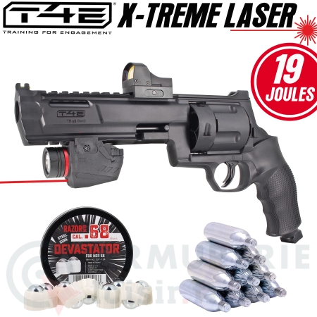 Revolver Umarex T4E TR68 Gen 2 X-TREME Laser (19...