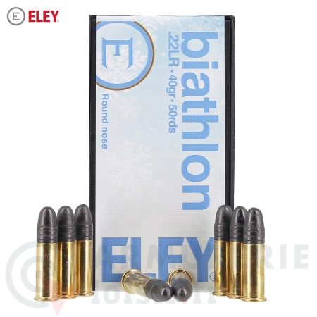 Boite de 50 munitions ELEY Biathlon Club - 22LR