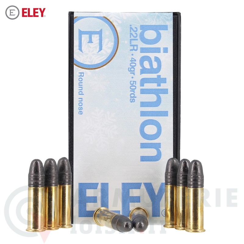 Boite de 50 munitions ELEY Biathlon Club - 22LR