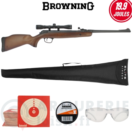 Pack carabine Browning X-Blade Hunter bois (19.9...