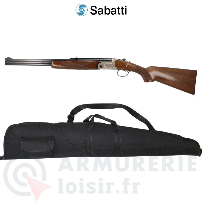 Carabine &agrave; double canons Sabatti Express Light - 8x57 JRS