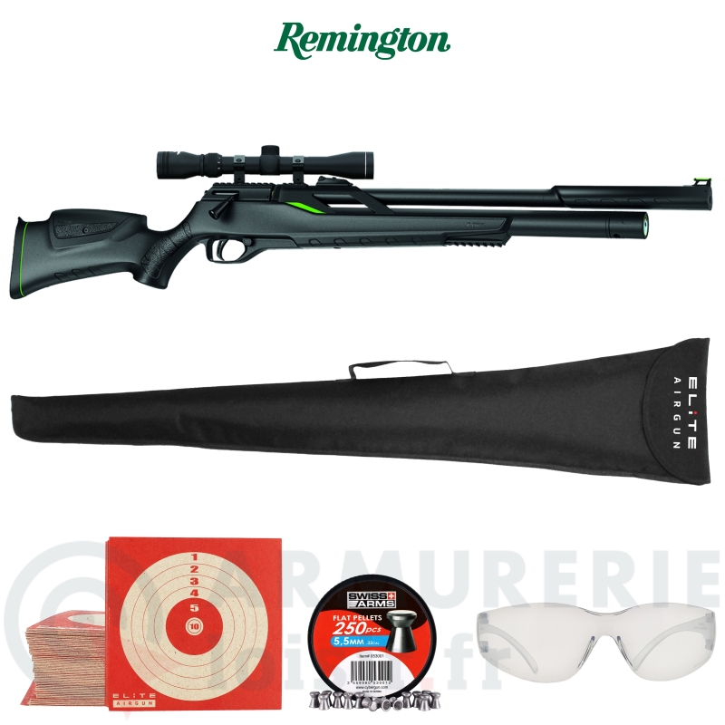 Carabine PCP Remington T-REX Lunette 3-9X40 - 5.5mm (19.9 J)