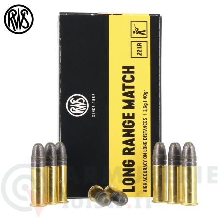 50 balles RWS Long Range Match - 22LR