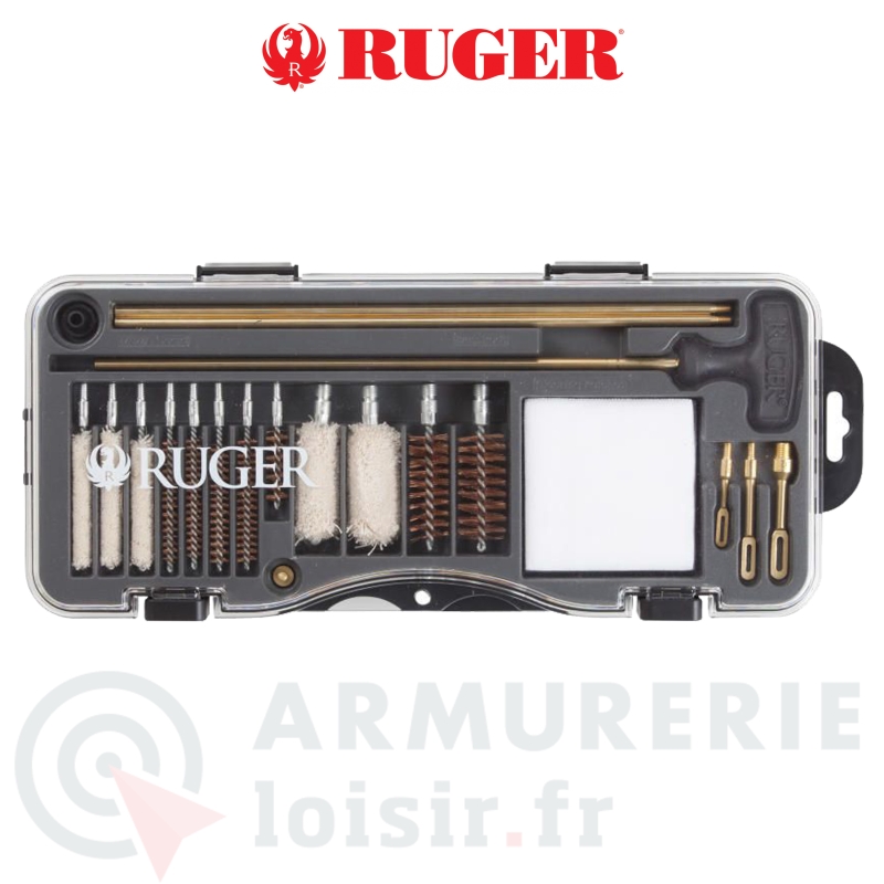 Kit de nettoyage multi-calibres Ruger Fusils Carabines Pistolets