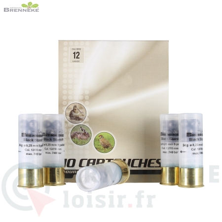 Boite de 10 cartouches Brenneke Black Stars Buckshot...