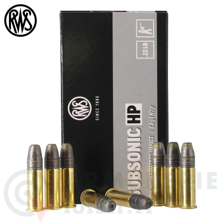 Boite de 50 munitions RWS Field Line Subsonic HP - 22LR