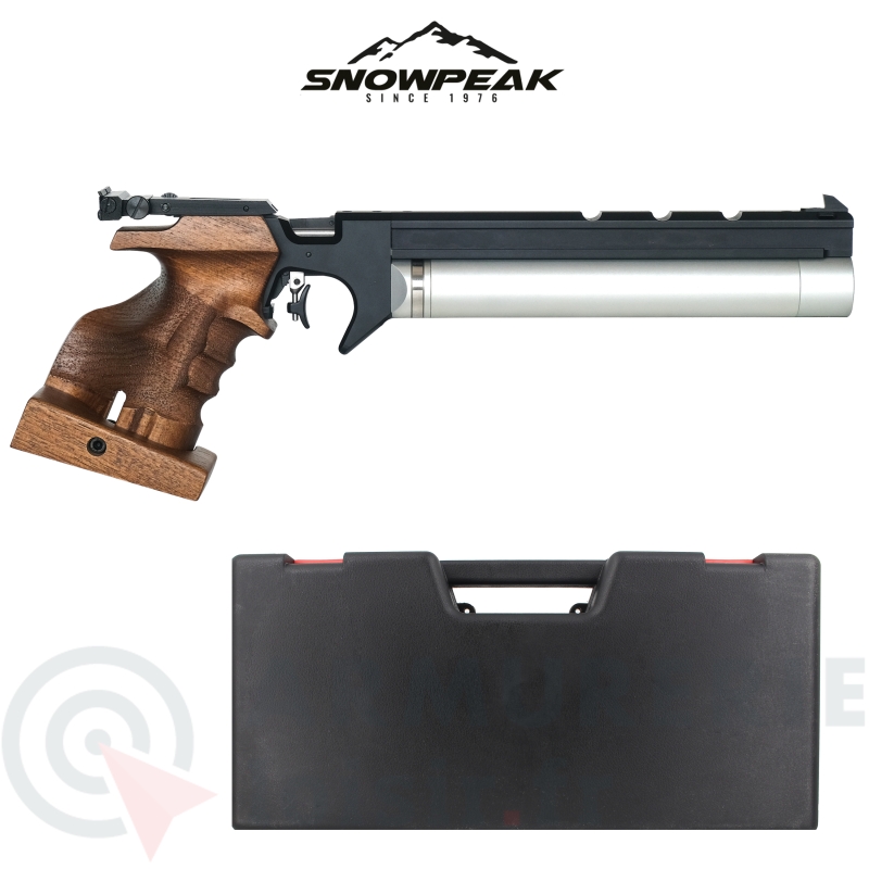 Pistolet &agrave; plomb PCP Snowpeak PP20 Gen2 - 4.5mm (7.5 Joules)