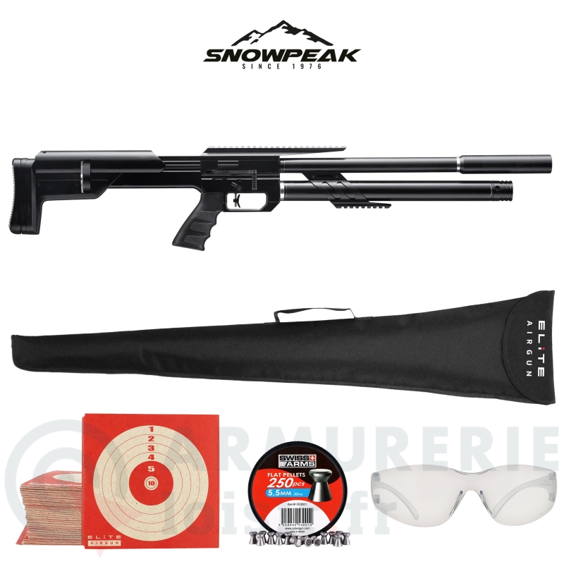 Carabine &agrave; plomb Snowpeak M60 PCP - 5.5mm (19.9 Joules)