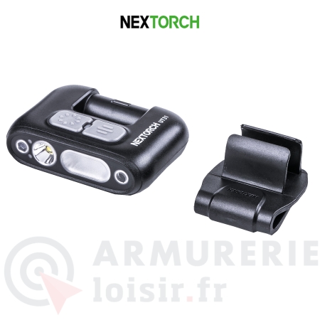 Lampe de s&eacute;curit&eacute; &agrave; pince Nextorch UT31 220 Lumens