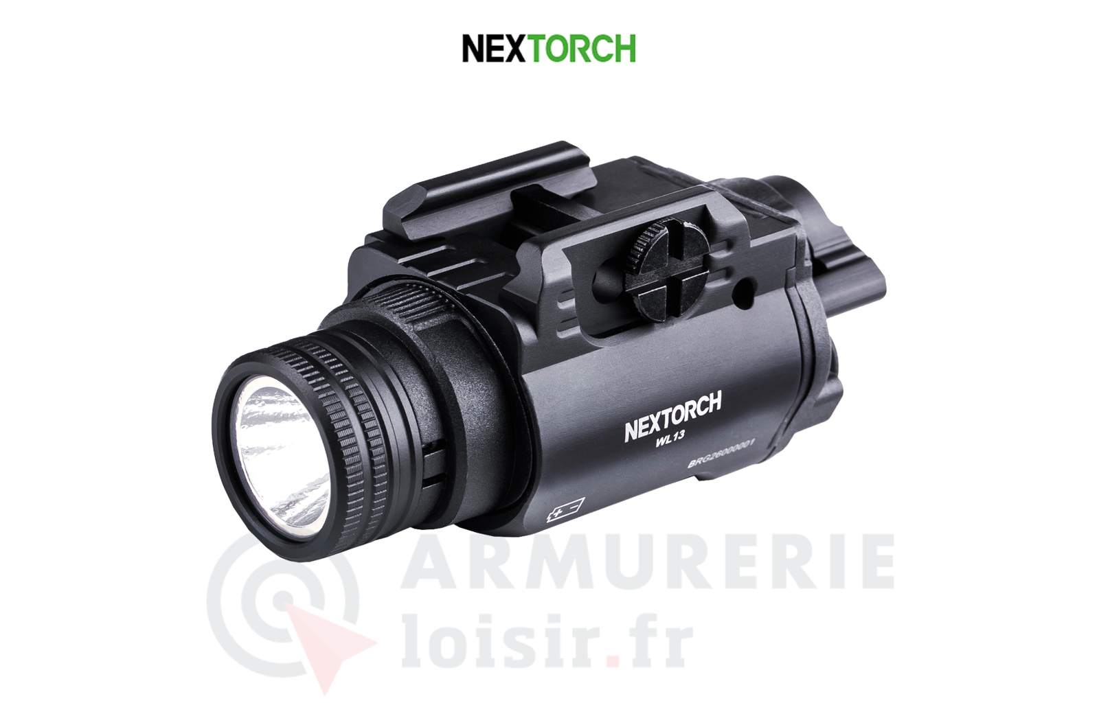 Lampe Torche Tactique Nextorch TA21 SET 1300 Lumens lumière rouge