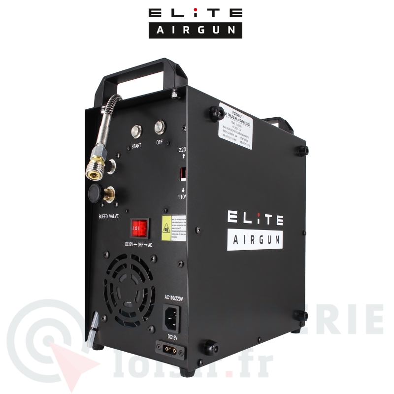 Compresseur Elite Airgun CS4 arme PCP (496 bars)