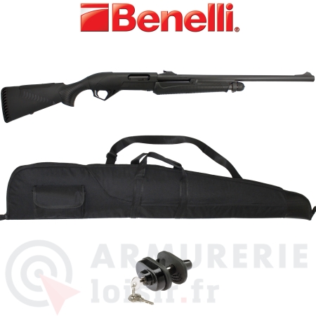 Fusil &agrave; pompe BENELLI Supernova Slug Canon ray&eacute; 12/76