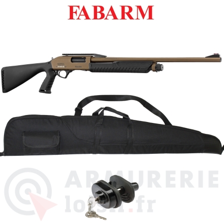 Fusil &agrave; pompe Fabarm Martial Cantilever 61 cm 12/76