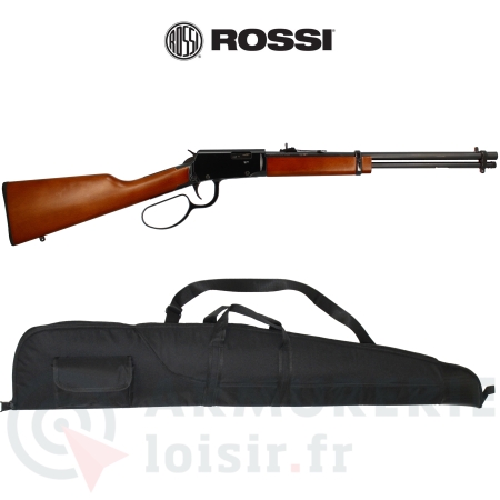 Carabine Rossi Rio Bravo Bois &agrave; levier sous garde .22lr