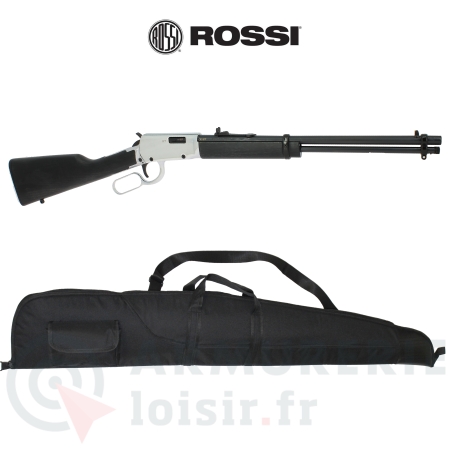 Rossi Rio Bravo Nickel Plated &agrave; levier sous garde .22lr