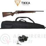 Carabine Tikka T1X Hunter crosse bois 17 HMR