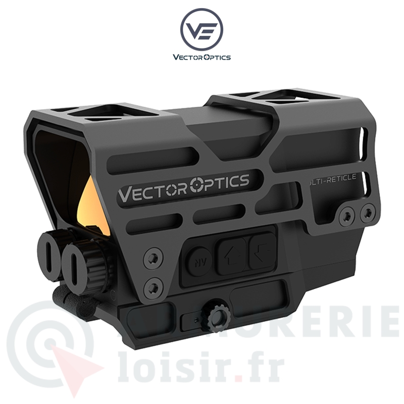 Viseur point rouge Vector Optics Frenzy+ 1X31X26 Multi Reticule