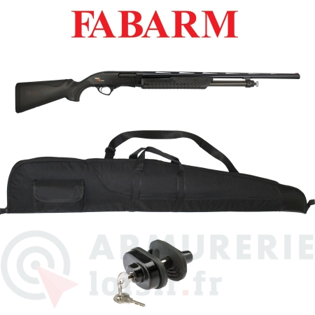 Fusil &agrave; pompe FABARM SDASS 2 chasse composite 12/76