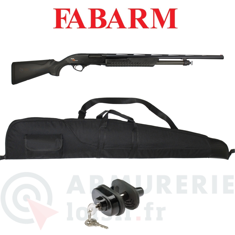 Fusil &agrave; pompe FABARM SDASS 2 chasse composite 12/76