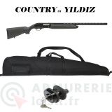 Fusil de chasse semi-auto Country MC820 Synthétique - 12/76