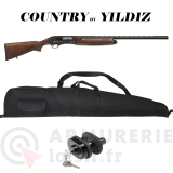 Fusil semi-auto Country MC800 bois - calibre 12/76